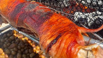 Traiteur à domicile méchoui agneau cochon de lait entier poulet Aix-en-Provence Marseille